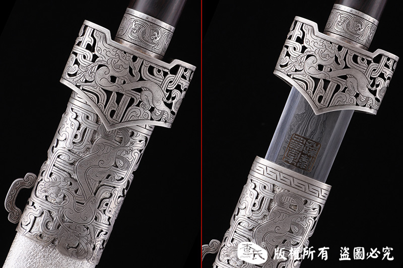 陨铁承影剑 查长伟作品