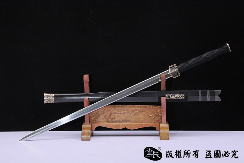 经典回纹瓦面汉剑 查长伟作品