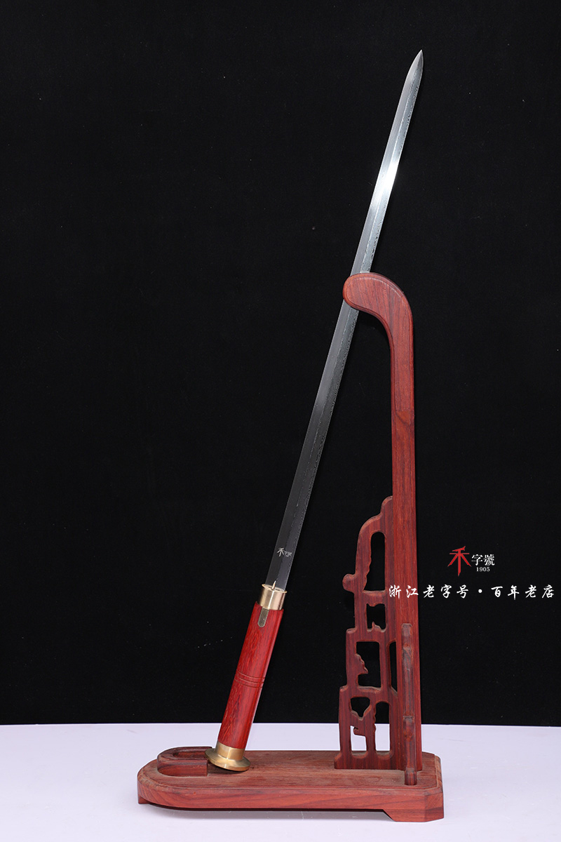 红木手杖剑